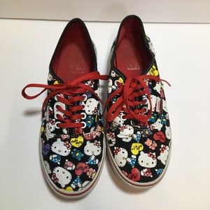 Vans hello kitty pattern sneakers